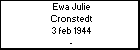 Ewa Julie Cronstedt