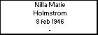 Nilla Marie Holmstrom