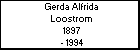 Gerda Alfrida Loostrom