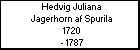 Hedvig Juliana Jagerhorn af Spurila