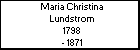 Maria Christina Lundstrom