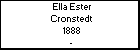 Ella Ester Cronstedt