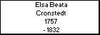 Elsa Beata Cronstedt