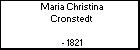 Maria Christina Cronstedt